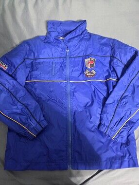 S.ROTHSCHILD Vtg Racing Rain Jacket , Size: M(10-12)